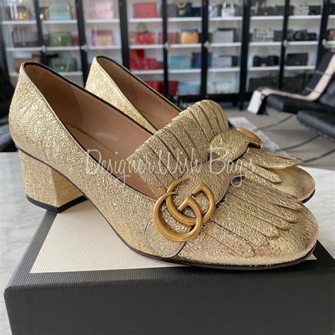 gucci marmont shoe|gucci marmont second hand.